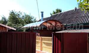 козырек над входной дверью из поликарбоната