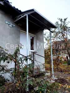 Козырек из поликарбоната недорого