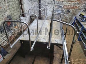 Велопаркови из нержавейки