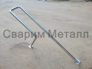 Велопарковка нержавейка л образная 1 место