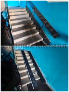 Пандус откидной в подъезд 4