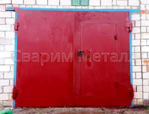 ворота для гаража металлические