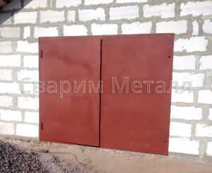 ворота для гаража металлические