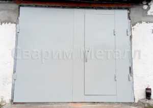 ворота для гаража металлические