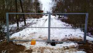 Цена распашных ворот