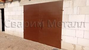 Гаражные ворота речица максим 2000х2500 шоколад