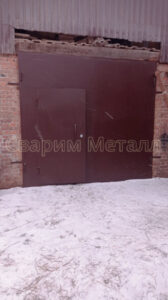 Гаражные ворота скиток