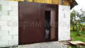 Секционные ворота для гаража