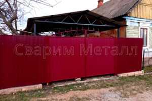 Монтаж (установка) распашных ворот