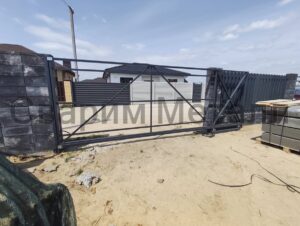 Каркас откатных ворот