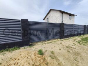 Откатные ворота жалюзи