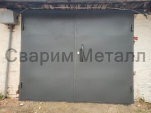 Ворота гаражные из металла 6
