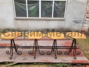 Столики для беседок уличных